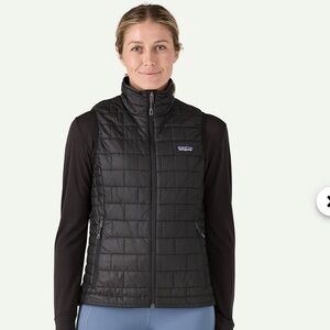 Patagonia Women's Black Quilted Vest
